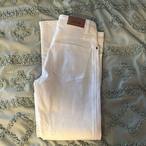 NWOT Sezane ivory denim jeans size 36/4